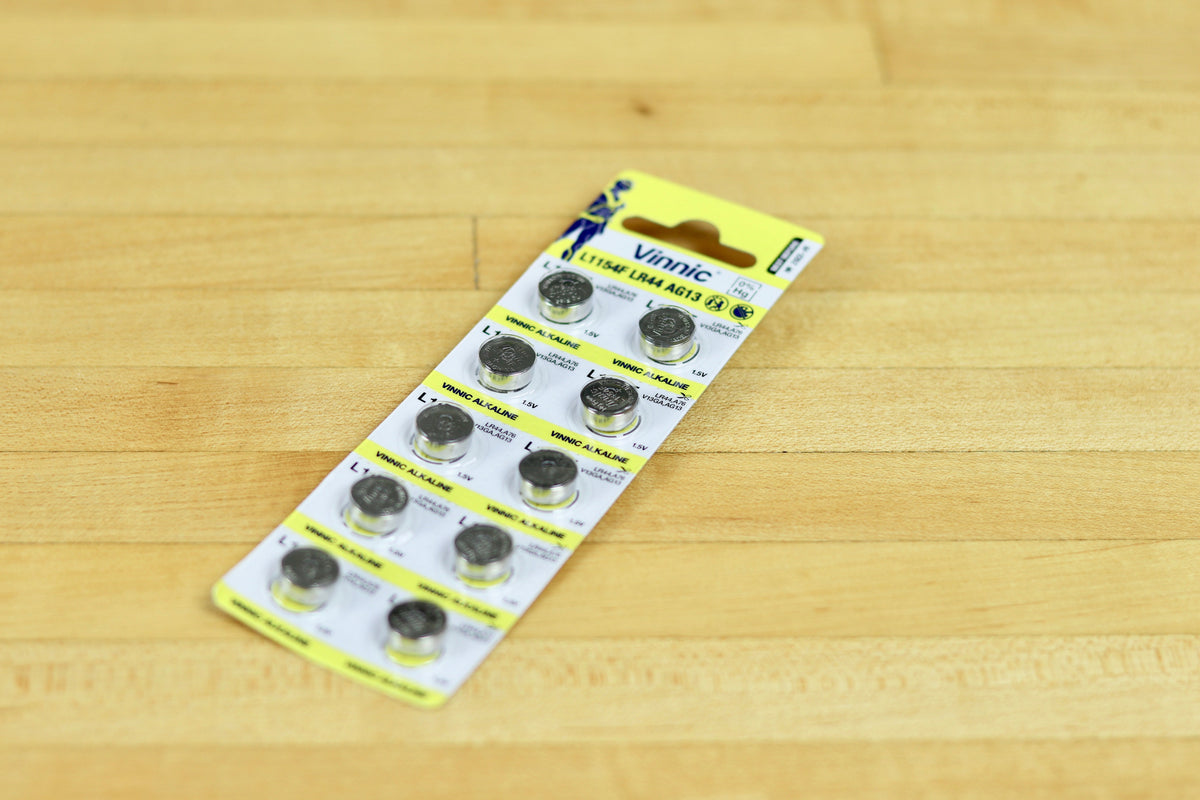 AG13/LR44 Battery 10 Pack Brown Dog Gadgets