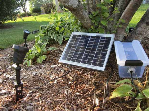 High Power Solar Lighting System