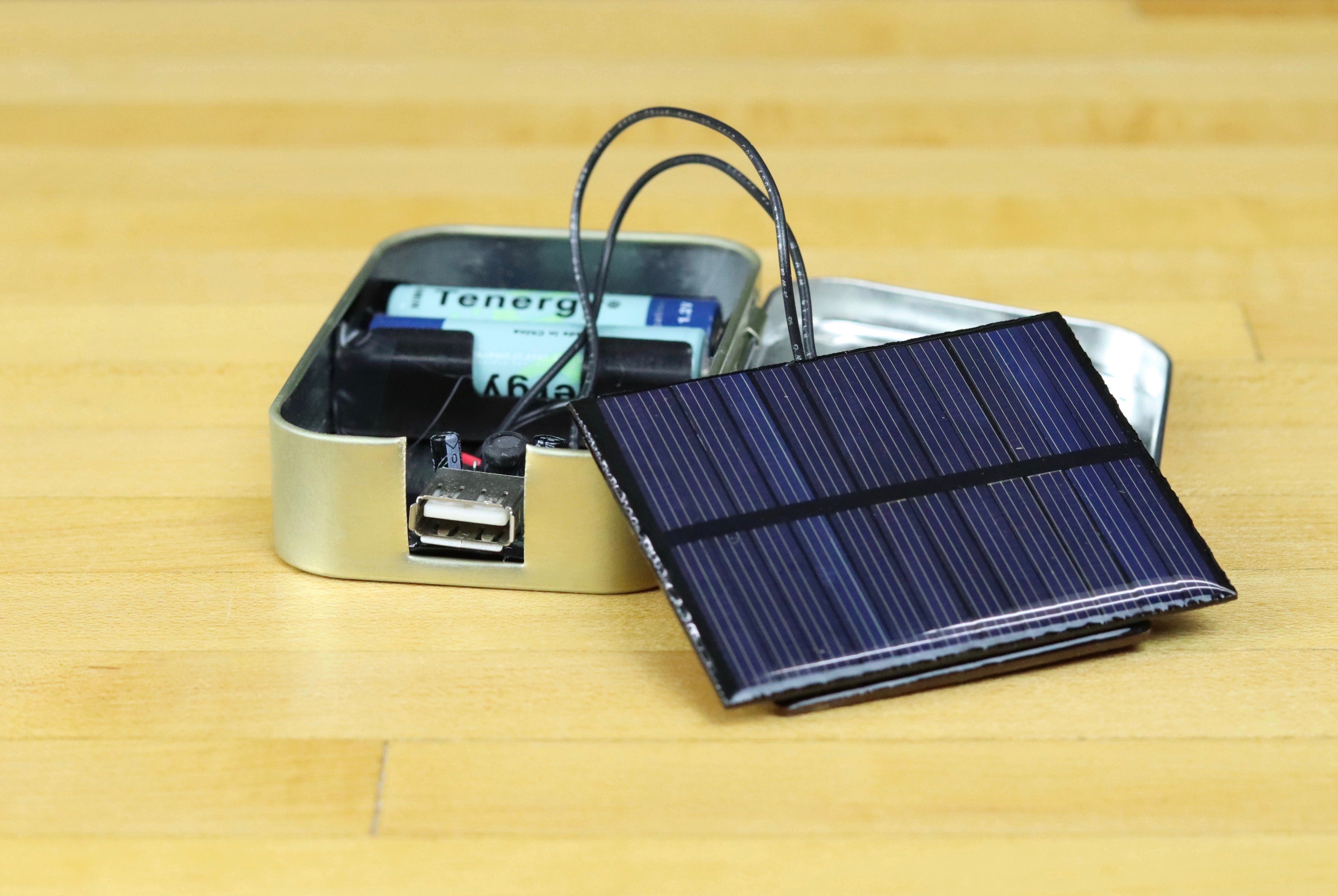 bedstemor Vejnavn husmor DIY Solar USB Charging Kit 1.0 – Brown Dog Gadgets