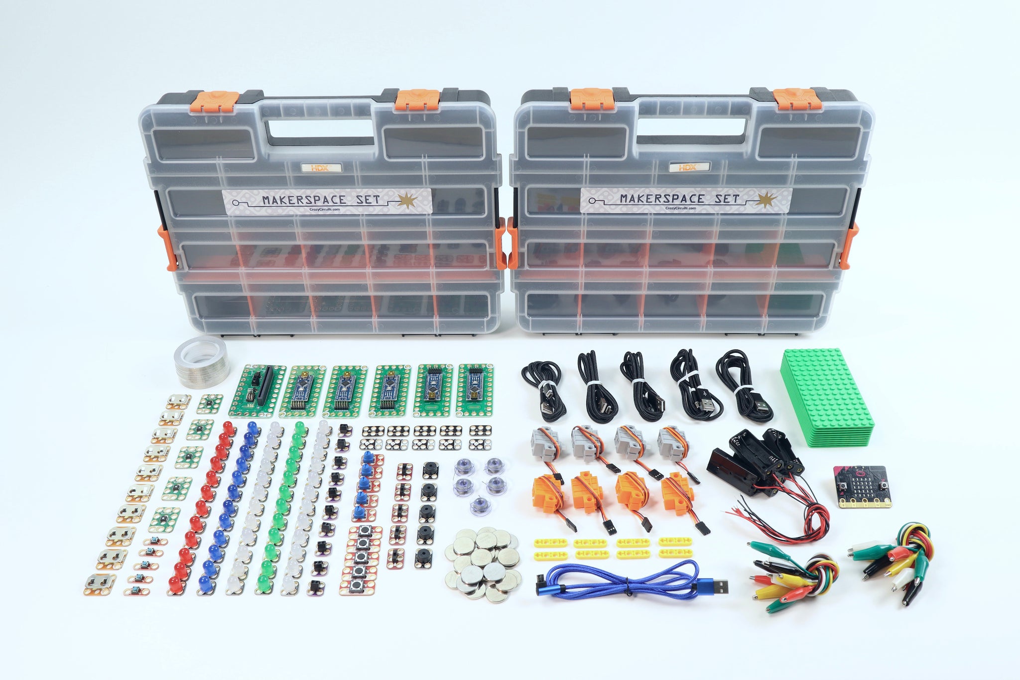 Crazy Circuits Makerspace Set - Classroom Education Kit – Brown