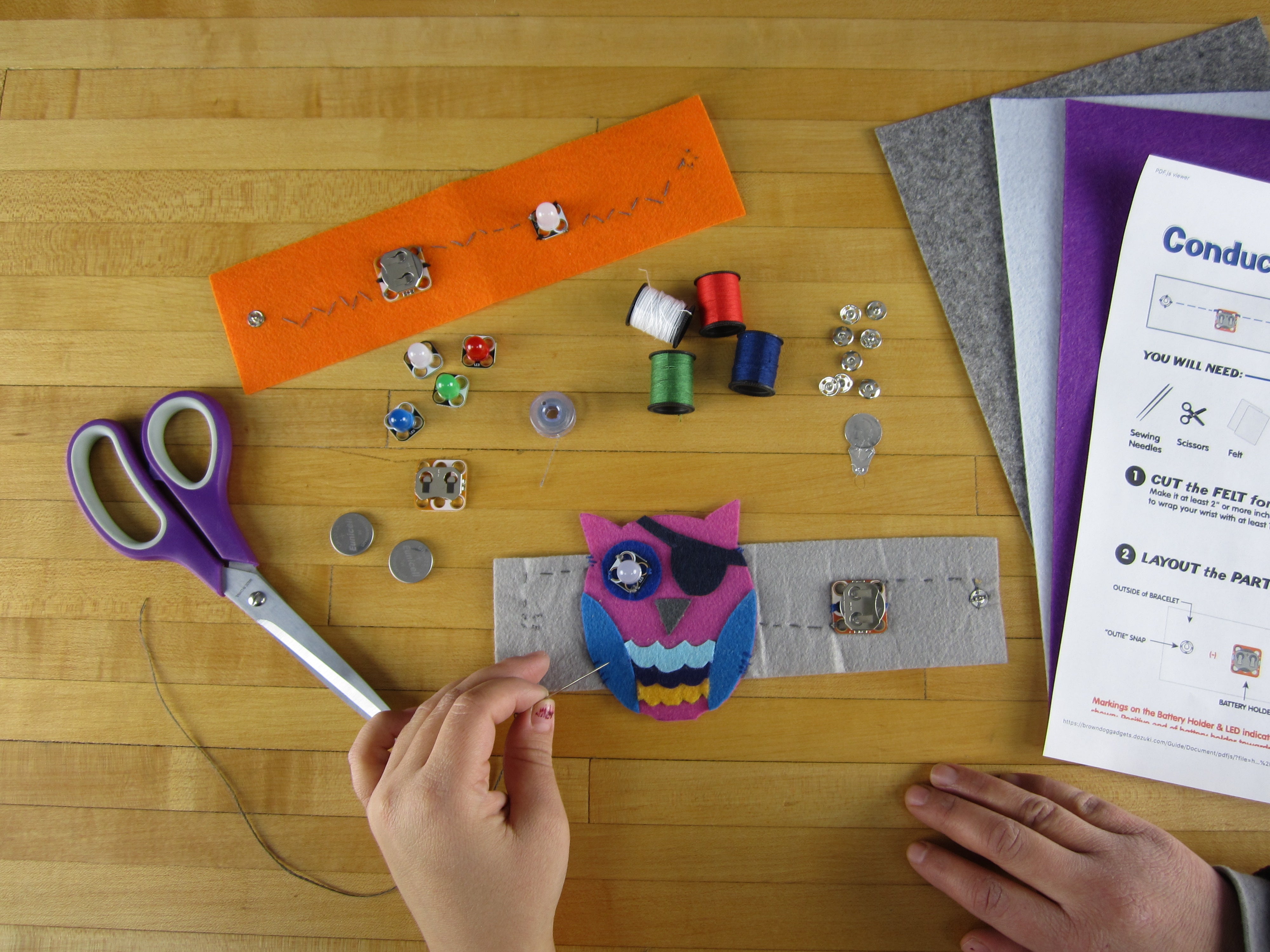 Sewing Circuits Kit - STEM Education Works