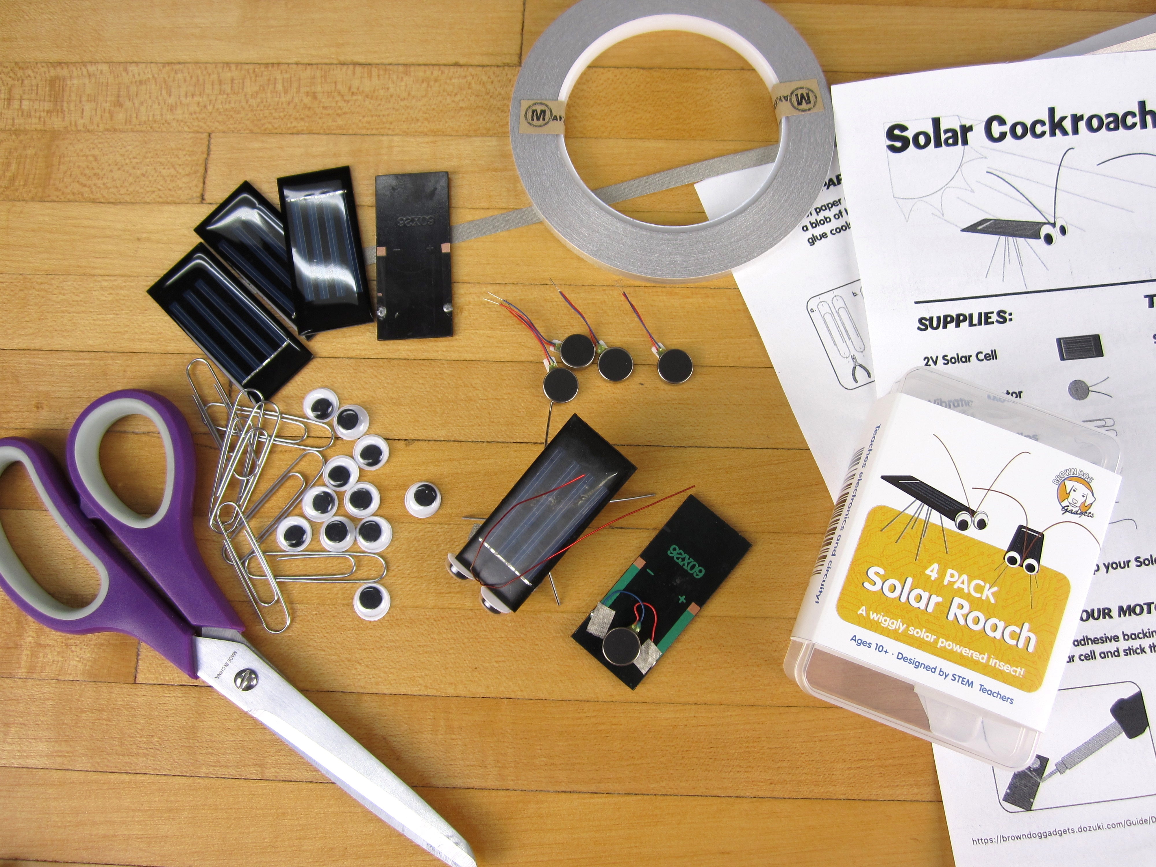 Brown Dog Gadgets Solar Bug 2.0, 25-Pack